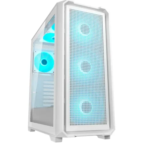 COUGAR GAMING Carcasa PC Cougar MX600 Air Pro White, Middle Tower, iluminare ARGB, Alb
