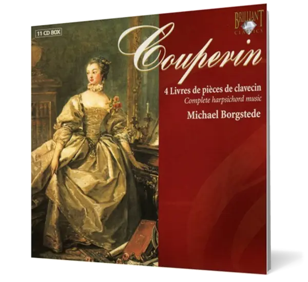 Couperin – 4 Livres de Pièces de Clavecin (11 CD box set)