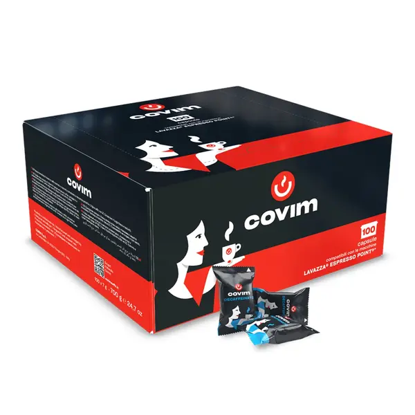 Covim Decaffeinato capsule compatibile Lavazza Point 100 buc