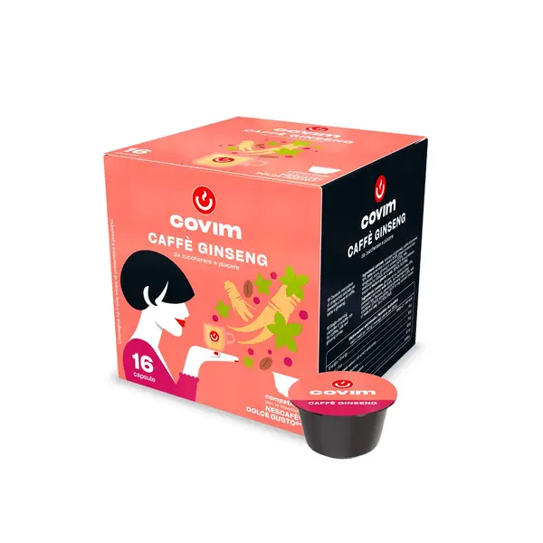 Covim Ginseng capsule compatibile Dolce Gusto 16 buc