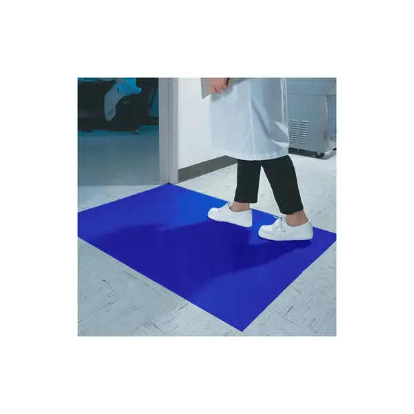 Covor antibacterian 30 file albastru - 90 x 60 cm Covor antibacterian 30 file albastru - 90 x 60 cm