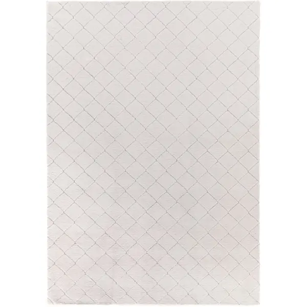 Covor Antiderapant, 120 x 160 cm, Crem, Model Blanita Lop Grofat 050