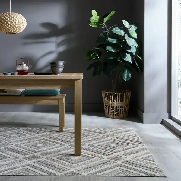 Covor Beckett Washable Multicolor 194x290 cm, Flair Rugs