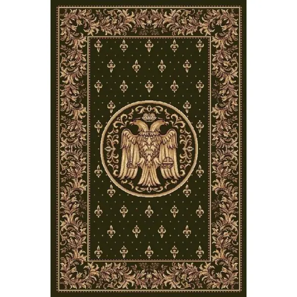 Covor Bisericesc Dreptunghiular, 150 x 230 cm, Verde, Lotos 15032/310