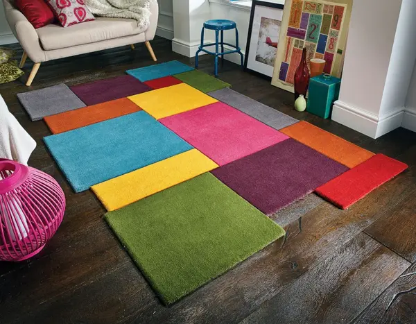 Covor Collage Multicolor 200x290 cm, Flair Rugs