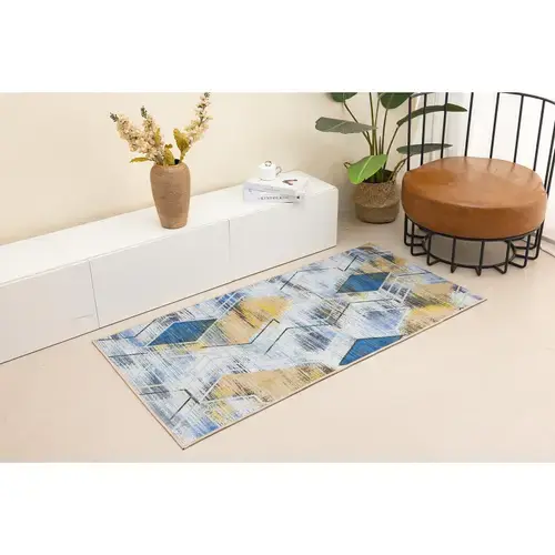 Covor cu print digital 3D Colt Heinner Home, 70x140 cm, poliester 100%, spate antiderapant