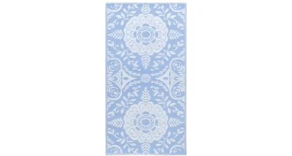 Covor de exterior, bleu, 120x180 cm, pp