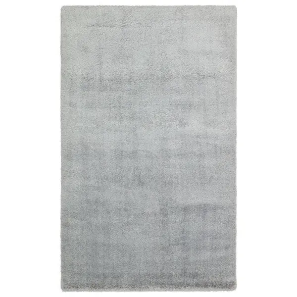 Covor de living / dormitor Maze Home Comfort Shaggy, Lavabil, Gri (diverse dimensiuni), 80x150 cm