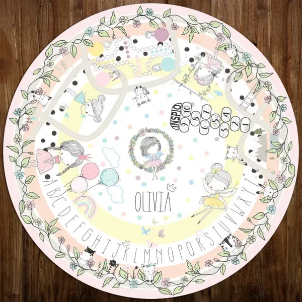 Covor de vinil pentru copii - Zane