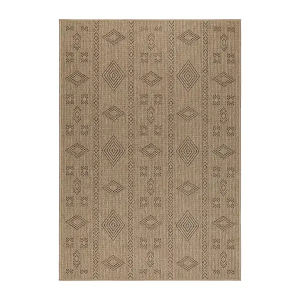Covor Dhaka Negru V1 120x170 cm