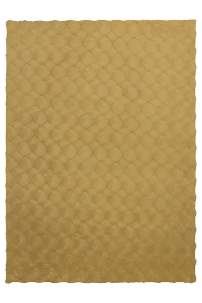 Covor Diamond Cut Galben inchis 120x170 cm
