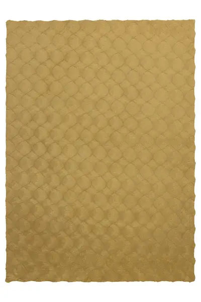 Covor Diamond Cut Galben inchis 160x230 cm