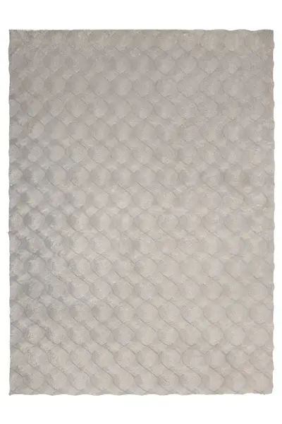Covor Diamond Cut Gri 80x150 cm
