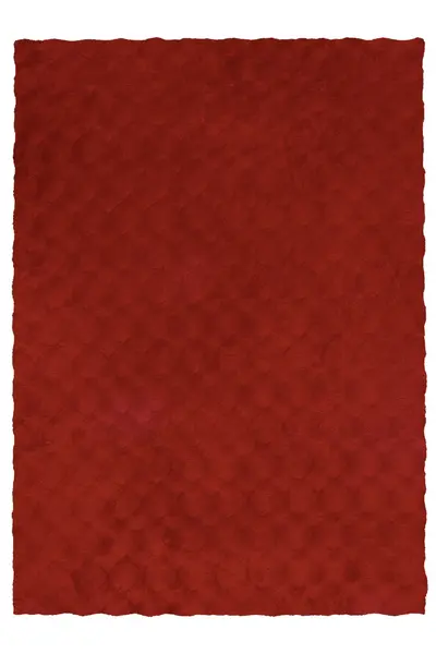 Covor Diamond Cut Rosu 120x170 cm