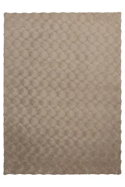 Covor Diamond Cut Taupe 120x170 cm