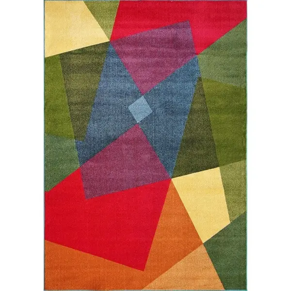 Covor Dreptunghiular, 120 x 170 cm, Multicolor, Kolibri 11486