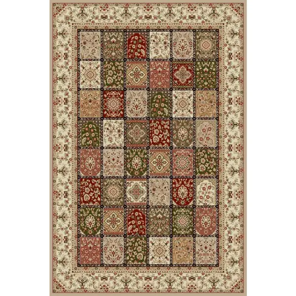Covor Dreptunghiular, 80 x 150 cm, Crem, Lotos Model Timbre 1518/110