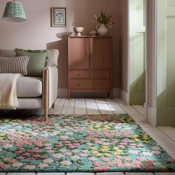 Covor Emilia Floral Multicolor 120x170 cm, Flair Rugs