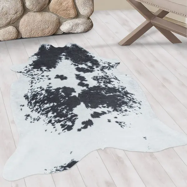 Covor Etosha Negru V2 100x135 cm