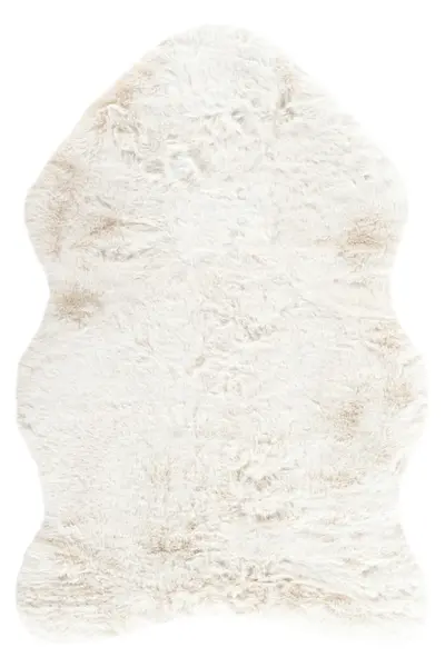 Covor forma animal Infinity Alb 60x90 cm
