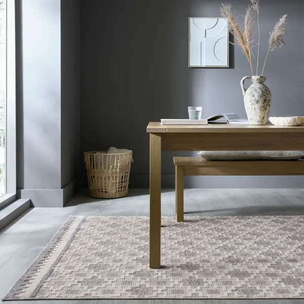 Covor Graysen Washable Gri 194x290 cm, Flair Rugs