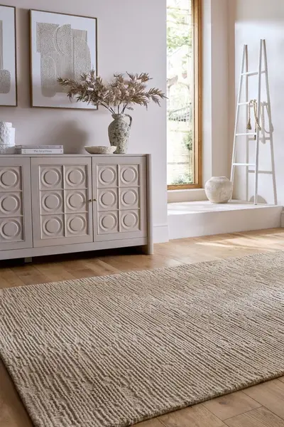 Covor Harris Boucle Wool Natural 160x230 cm, Flair Rugs