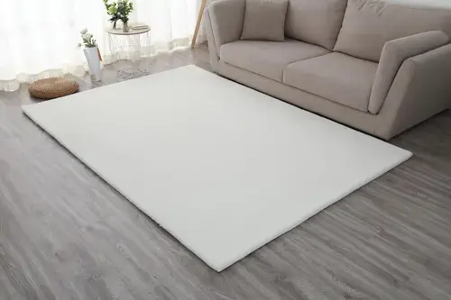 Covor Heinner Shaggy, soft, blanita, 70x140 cm (Alb)