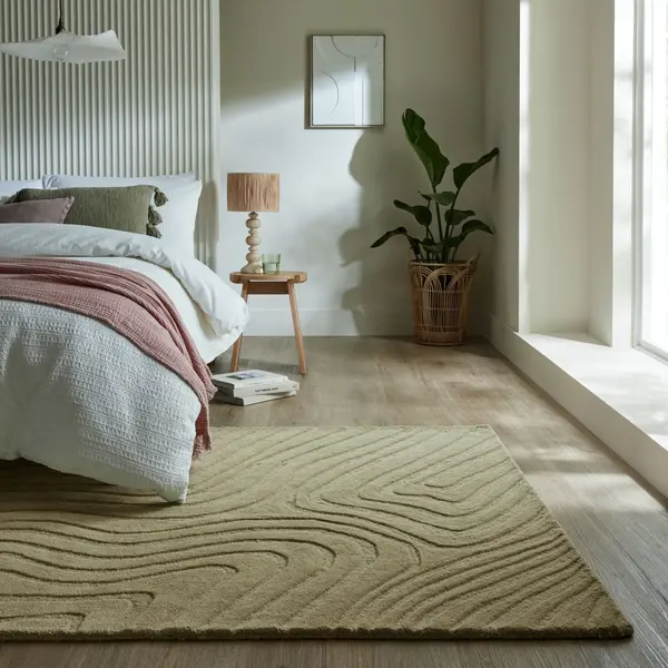 Covor Mesmerise Verde 160x230 cm, Flair Rugs