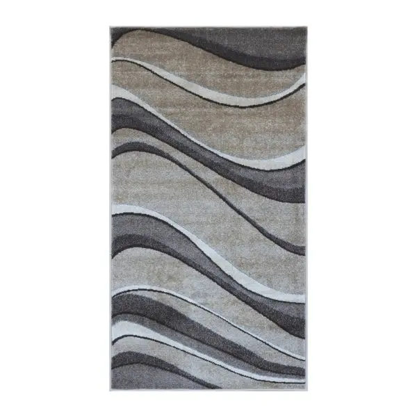 Covor Modern, Daffi Bej / Maro, 13001, 160 x 230 cm, 1700 gr/mp