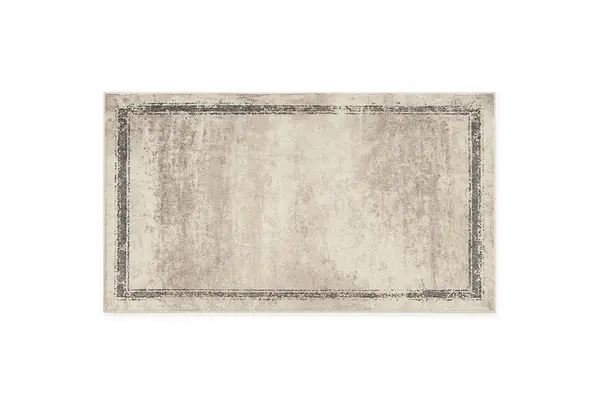 Covor Modern, Elegant, 300x400cm, gros si pufos, SHINNY V2, Gri/Alb