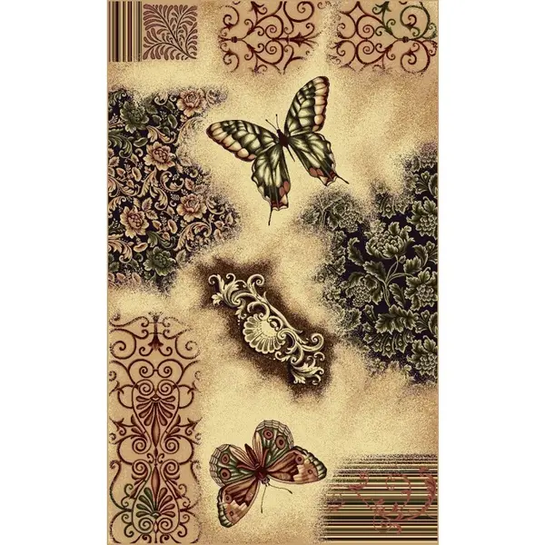 Covor Modern, Lotos Fluturi 1607, 80x150 cm, 1800 gr/mp