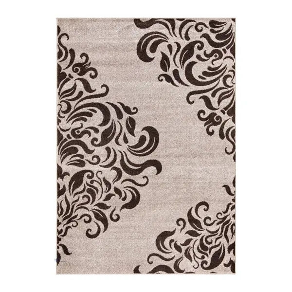 Covor Modern Mira 24031, Crem / Maro, 160 x 230 cm, 1520 gr/mp