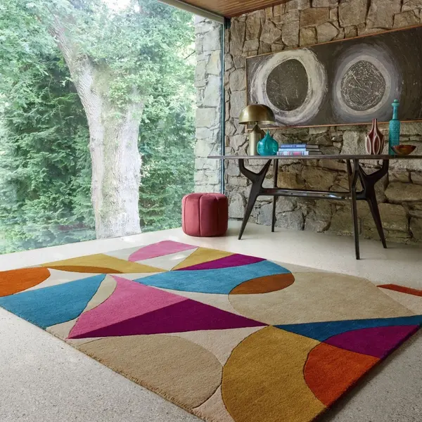 Covor Oblix Multi Shape Multicolor 160x230 cm, Flair Rugs