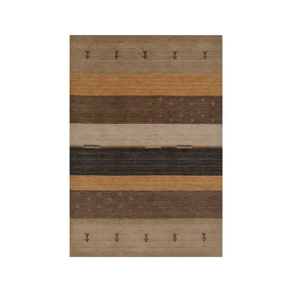Covor Oriental Azeri Gabbeh Brown