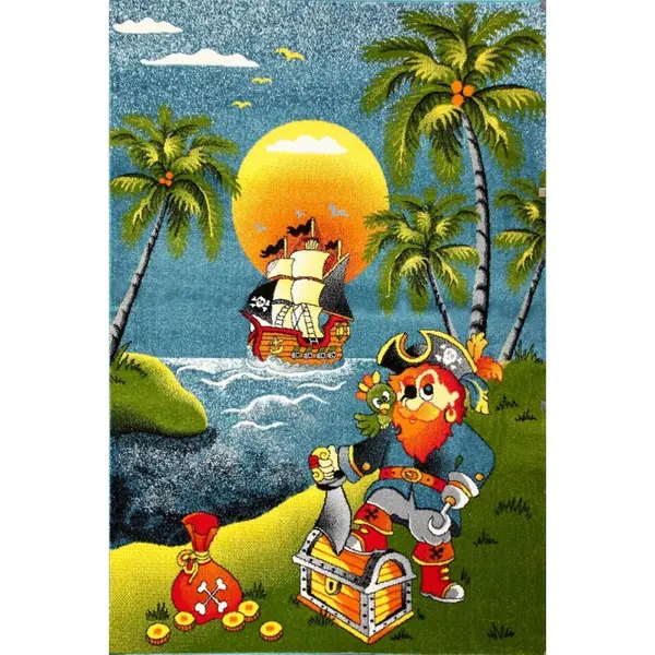 Covor pentru Copii, Kolibri Pirate, 11059, 120x170 cm, 2300 gr/mp