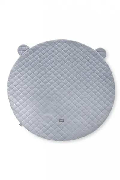 Covor pentru joaca cu urechi Catifea Royal Baby Gri 120 cm