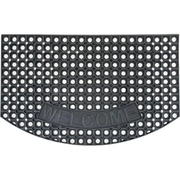 Covor pentru Usa de Intrare, Model Welcome, Cauciuc, 79 x 49 cm