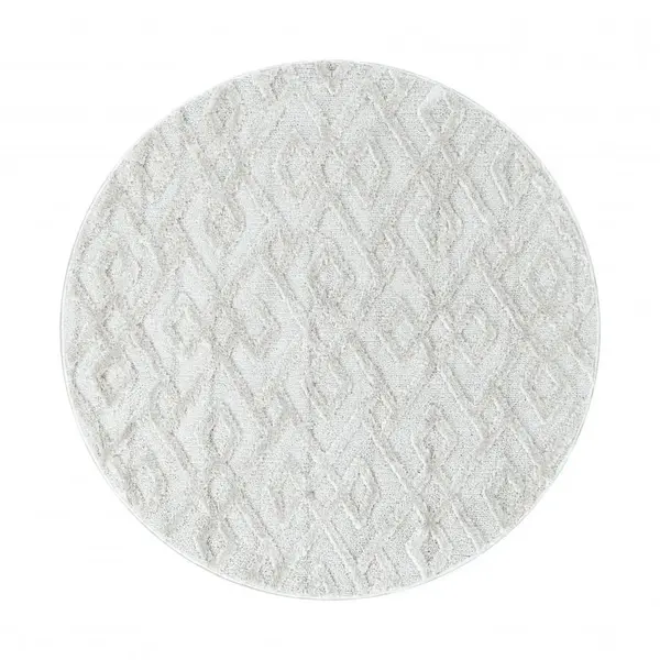 Covor Pisa Crem V2 160x160 cm