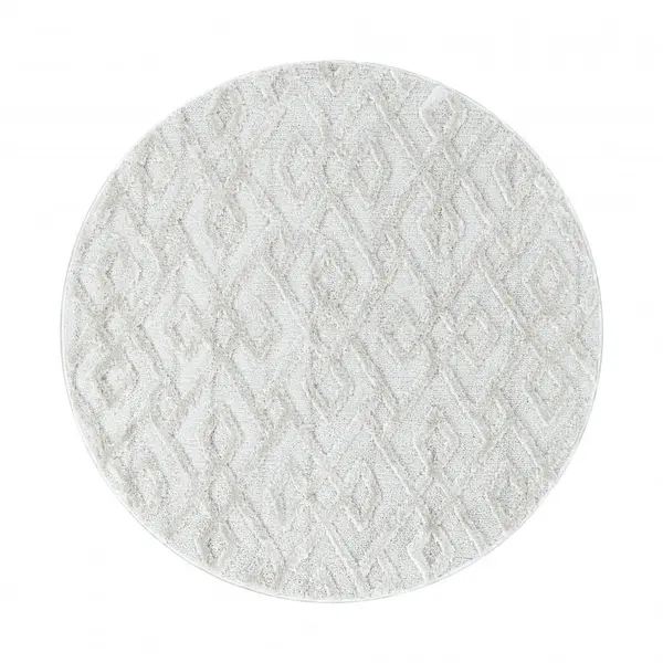 Covor Pisa Crem V2 160x160 cm