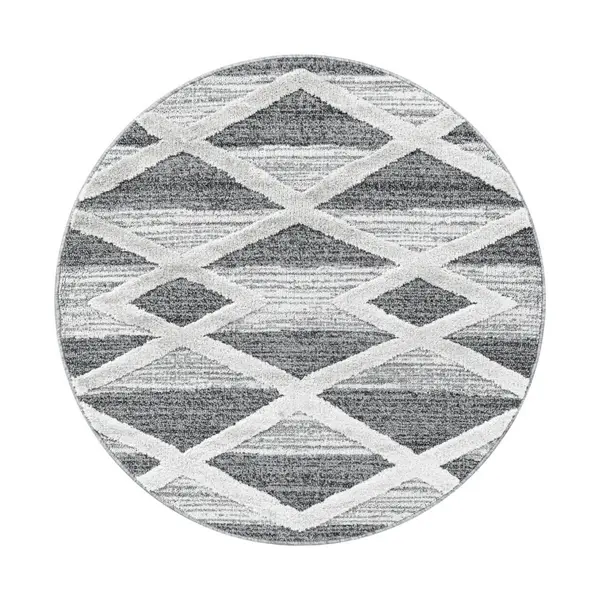 Covor Pisa Gri V7 120x120 cm