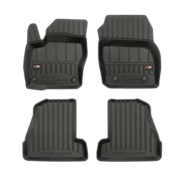 Covor podea FROGUM TPE, 4 buc. proLine 3D, fata spate, set, culoare neagra, potrivit FORD FOCUS III 07.10-02.20