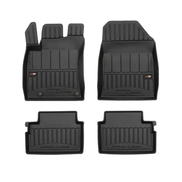 Covor podea FROGUM TPE, 4 buc. proLine 3D, fata spate, set, culoare neagra, potrivit KIA XCEED 06.19-, Crossover