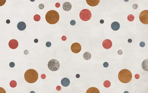 Covor printat Heinner Bubble 700x1400mm (Multicolor)