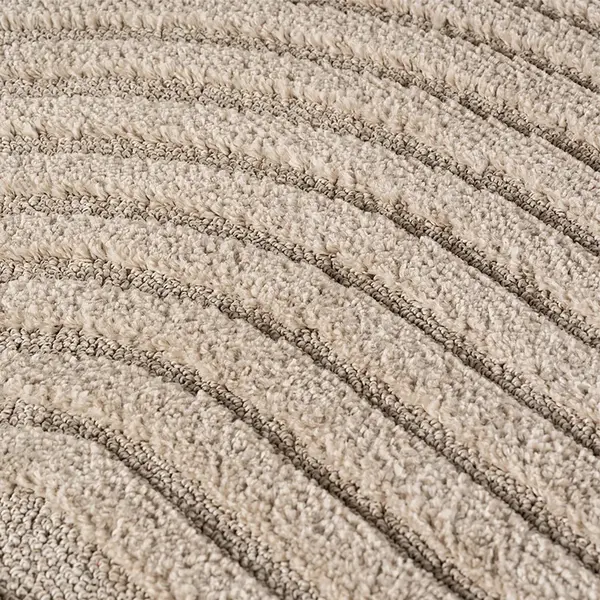 Covor rotund Art boho V2 Bej 160x160 cm