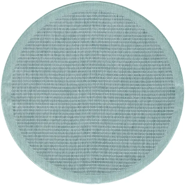 Covor rotund Giza Albastru 200x200 cm
