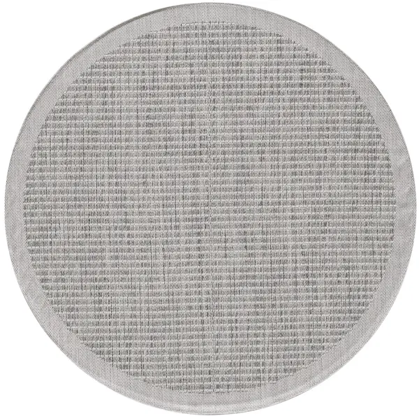 Covor rotund Giza Gri 200x200 cm