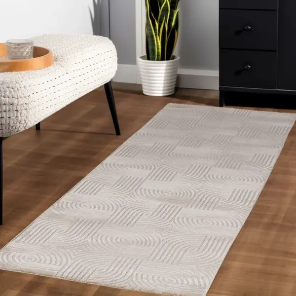Covor Sahara V2 Bej 80 x 250cm