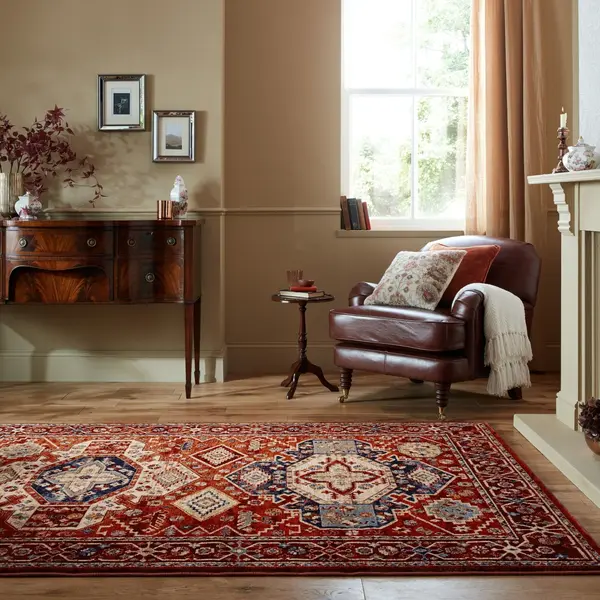 Covor Sincerity Royale Gillingham Rosu 200X290 cm, Flair Rugs