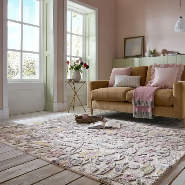 Covor Tania Floral Multicolor 120x170 cm, Flair Rugs