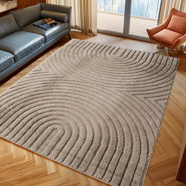 Covor traversa Art boho V2 Bej 80x150 cm